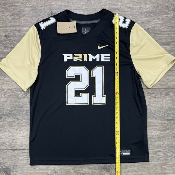 Nike Prime Sadeur Sanders Jersey Sz XL Mens Black Prime 2.0 #21 Football - Picture 2 of 9